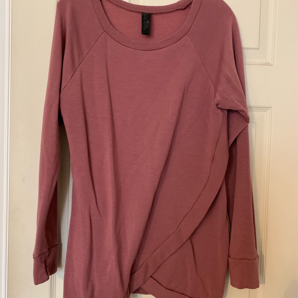 Maternity/nursing sweatshirt, size small